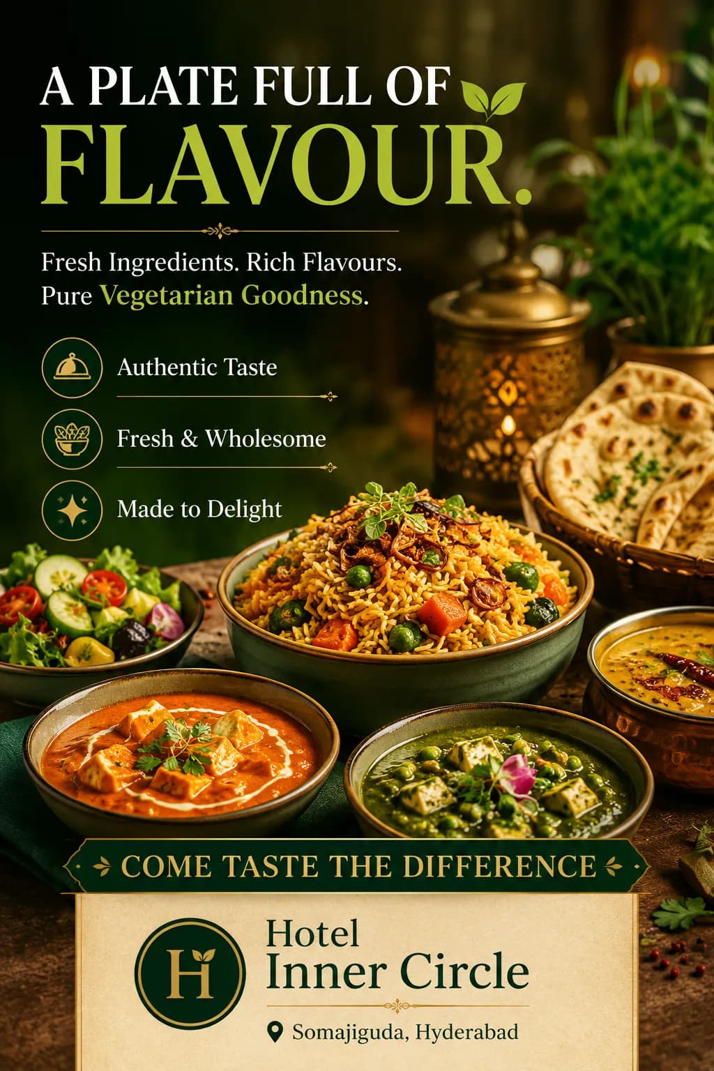 Best Vegetarian Food in Hyderabad: A Delicious Guide to Veg Dining